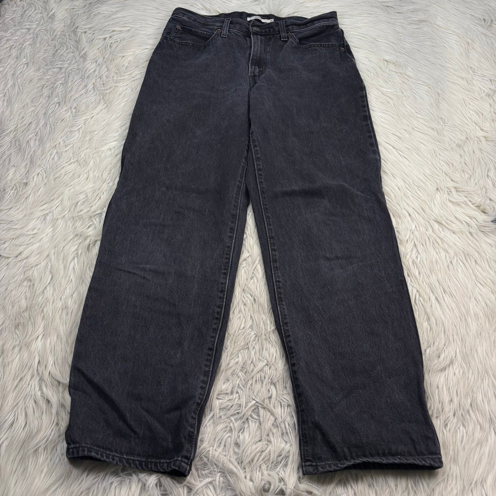 Levis Women's 29 Black Wash '94 Baggy Jeans Urban Cool Girl Relaxed